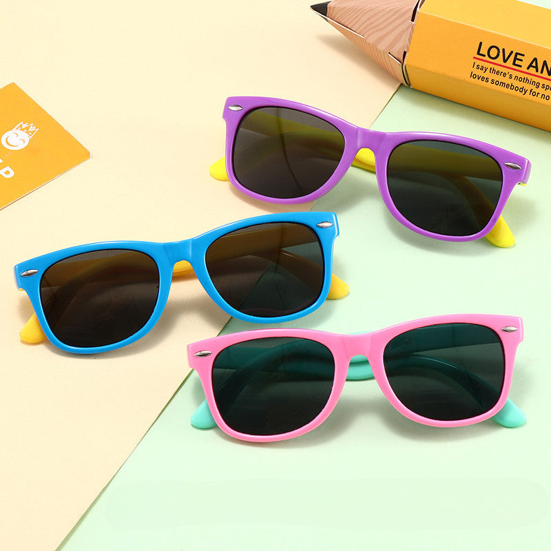 Kids Polarized Silicone Sunglasses