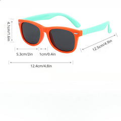 Kids Polarized Silicone Sunglasses