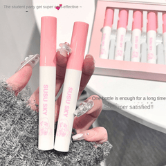 Betty Girl Lip Mud 6 Pk Set Long Lasting Brightening Lipstick Gloss