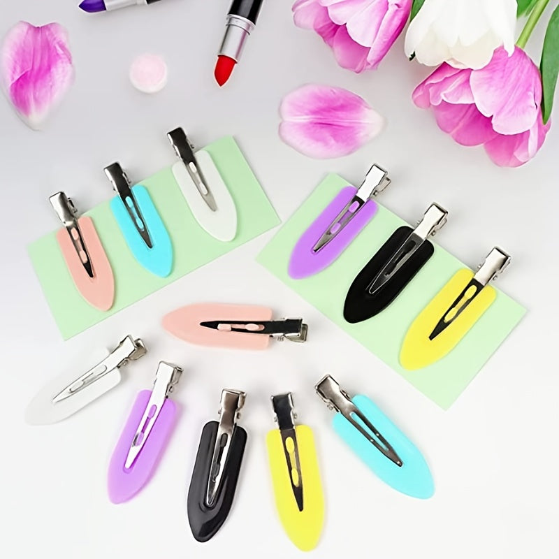 20pcs Girl's No Bended Multicolor Hair Clip Bangs Barrettes