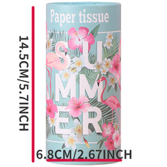 Car Mounted Tissue Dispensers with Special Cylindrical Box Packaging