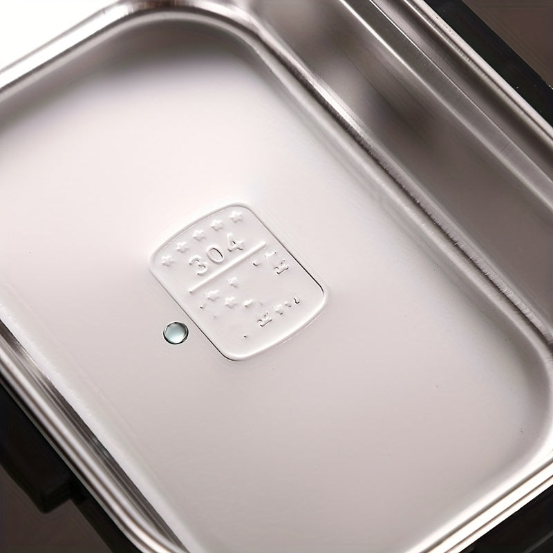 Stainless Steel Insulated Bento Food Container Leakproof Stackable Lunch Box