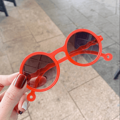 Girl's Round Polarized Sunglasses UV400 Protection