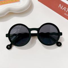 Girl's Round Polarized Sunglasses UV400 Protection