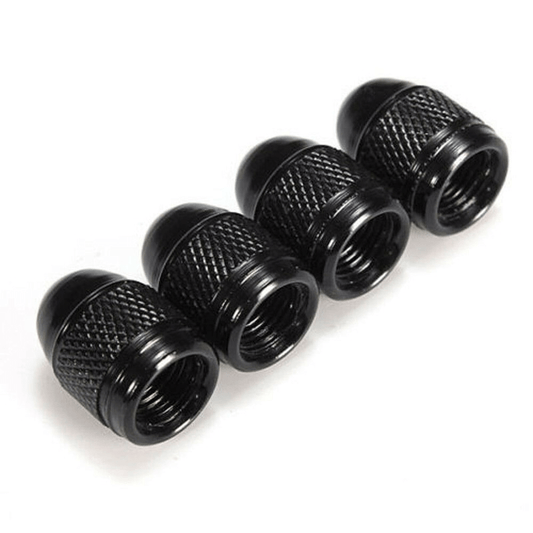 4pcs Aluminum Nipple Caps Car Truck Vent Caps Tire Valve Caps