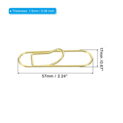 20pcs Paper Fix Clips Pen Holder Clip Pencil Clips Book Pin For Notebooks