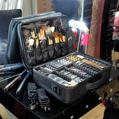 Professional Travel Makeup Case Large Capacity Makeup Train Case