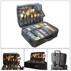 Professional Travel Makeup Case Large Capacity Makeup Train Case