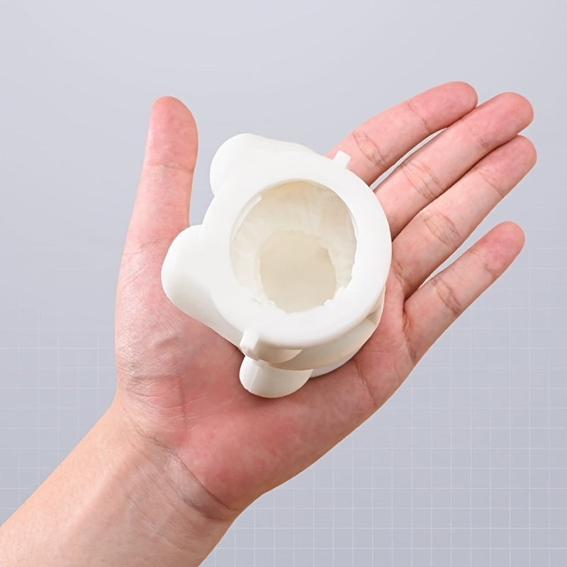 2pcs Silicone Bear Shape Ice Cube Mold - Upgrade Your Drinks!