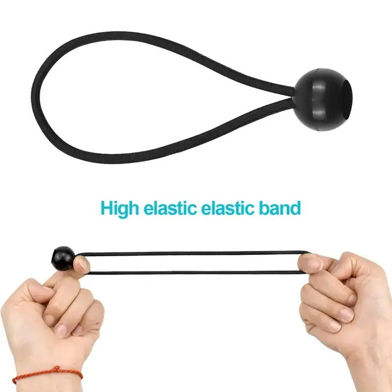 50 Heavy Duty Bungee Cords w/ Ball Secure Tie Downs Gazebo Camping Tent Cargo