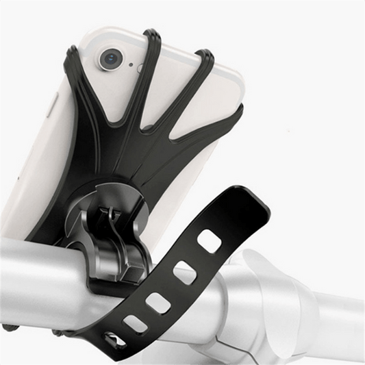 360 Rotation Cycling Bike Phone Mount Holder Silicone Handle Bar Case