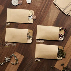 50 Coin Envelopes 2.25x3.5 Inches Seed Storage Envelopes