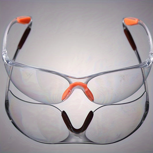 SAFEYEAR Anti fog Safety Glasses Clear Lens Scratchproof Protection Eye Safety