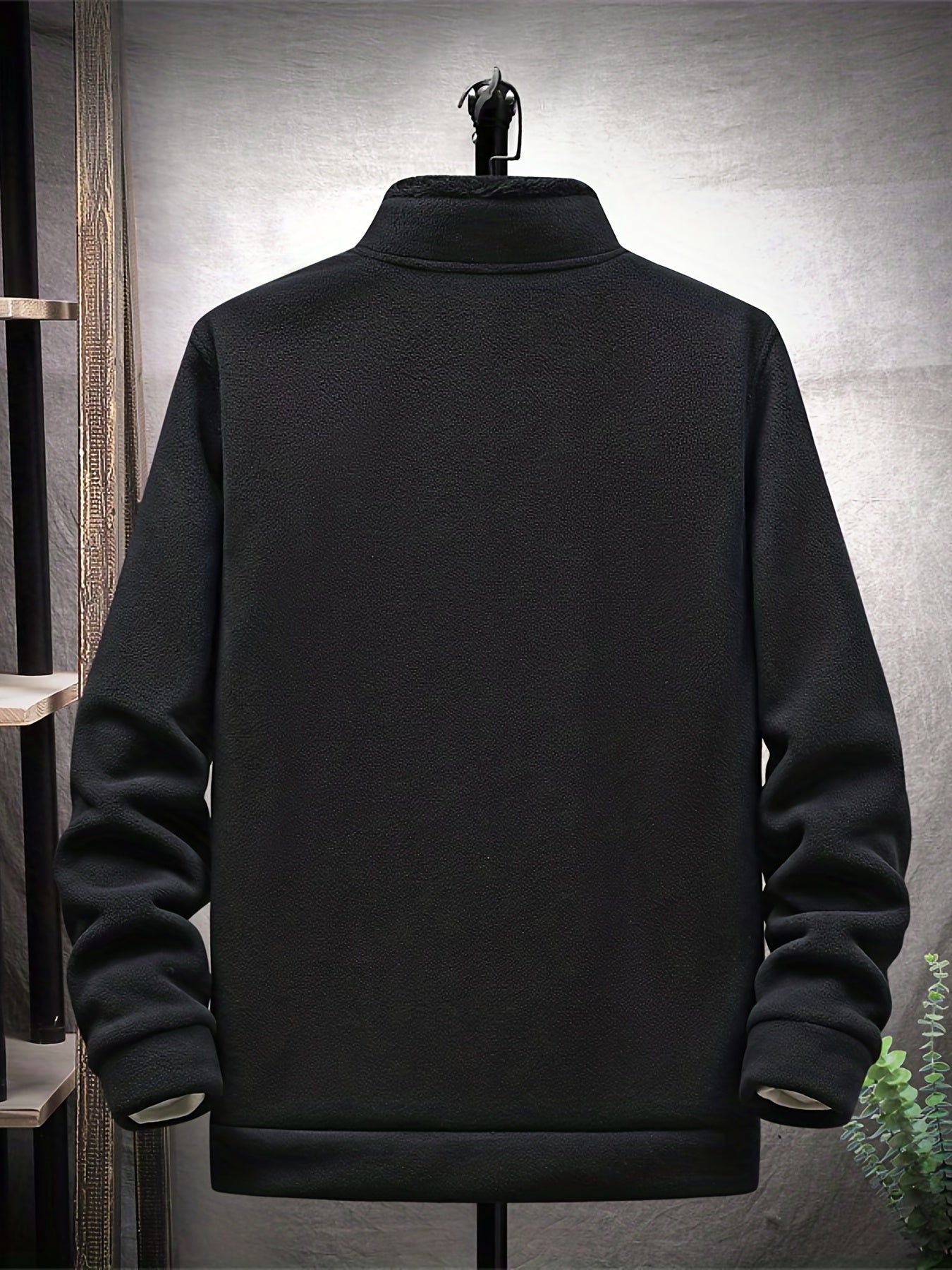 Men's Casual Stand Collar Jacket Coat For Fall Winter Leisure