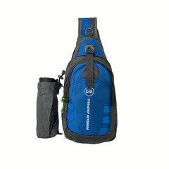 Casual Large Capacity Chest Bag with Water Bottle Holder