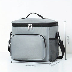 Large Capacity Insulated Lunch Bag for Office and Students