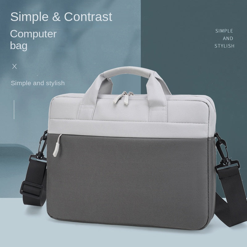 Water Resistant Laptop Bag with Shock Absorbing Liner