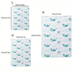 Diaper Pad Replaceable Urine Absorption Pad Soft Potty Training Mat