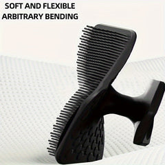 Men's Silicone Face Scrubber Exfoliator Pad & Massager for Deep Cleansing