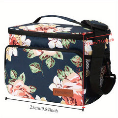 Large Insulated Lunch Bag Thermal Lining Leakproof Portable Lunchbox