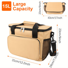 Insulated Lunch Bag Reusable Cooler Tote Leakproof Freezable Lunch Box