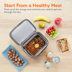 Leakproof Insulated Lunch Bag 7L Dual Compartment Cooler