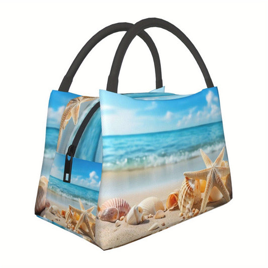 Portable Insulated Cooler Bag with Leakproof Lunch Tote for Camping Picnic