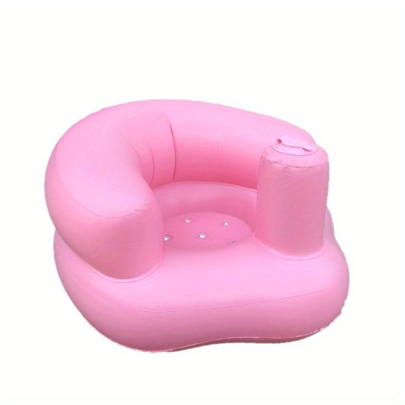Inflatable Kids's Seat Small Sofa Bath Tub Portable Learning Stool