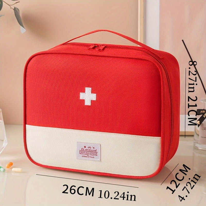 Portable Medicine Organizer Bag for Home and Travel Use