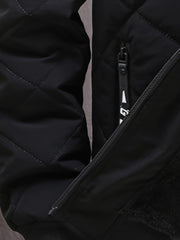 Men's Fleece Hooded Coat Zipper Pockets Jacket