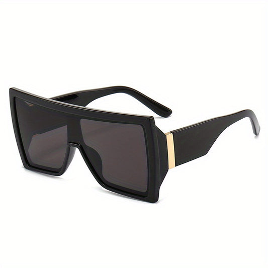 Y2K Oversized Square Sunglasses Mod Gradient UV400