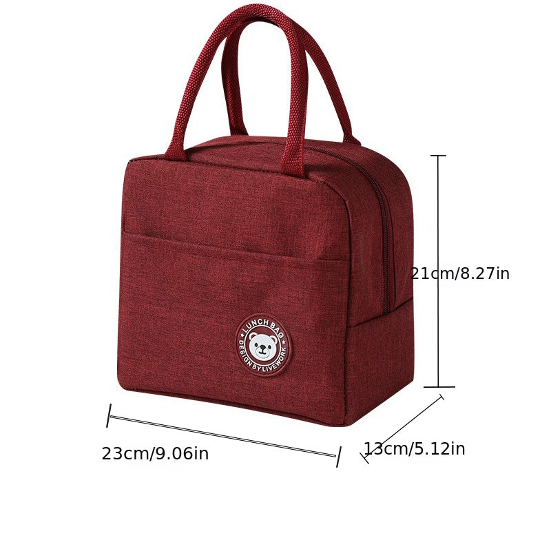 Insulated Lunch Bag Aluminum Foil Bag Portable Thickened Rice Bag