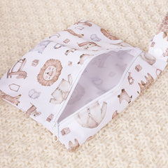 3pcs Elinfant Diaper Bag Set Giraffe Moon Patterns Travel Organizer Bags