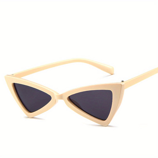 Y2K Triangle Cat Eye Sunglasses UV400 Sun Shades