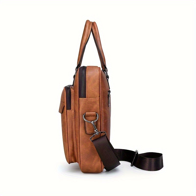 Stylish Waterproof Handbag with Laptop Compartment