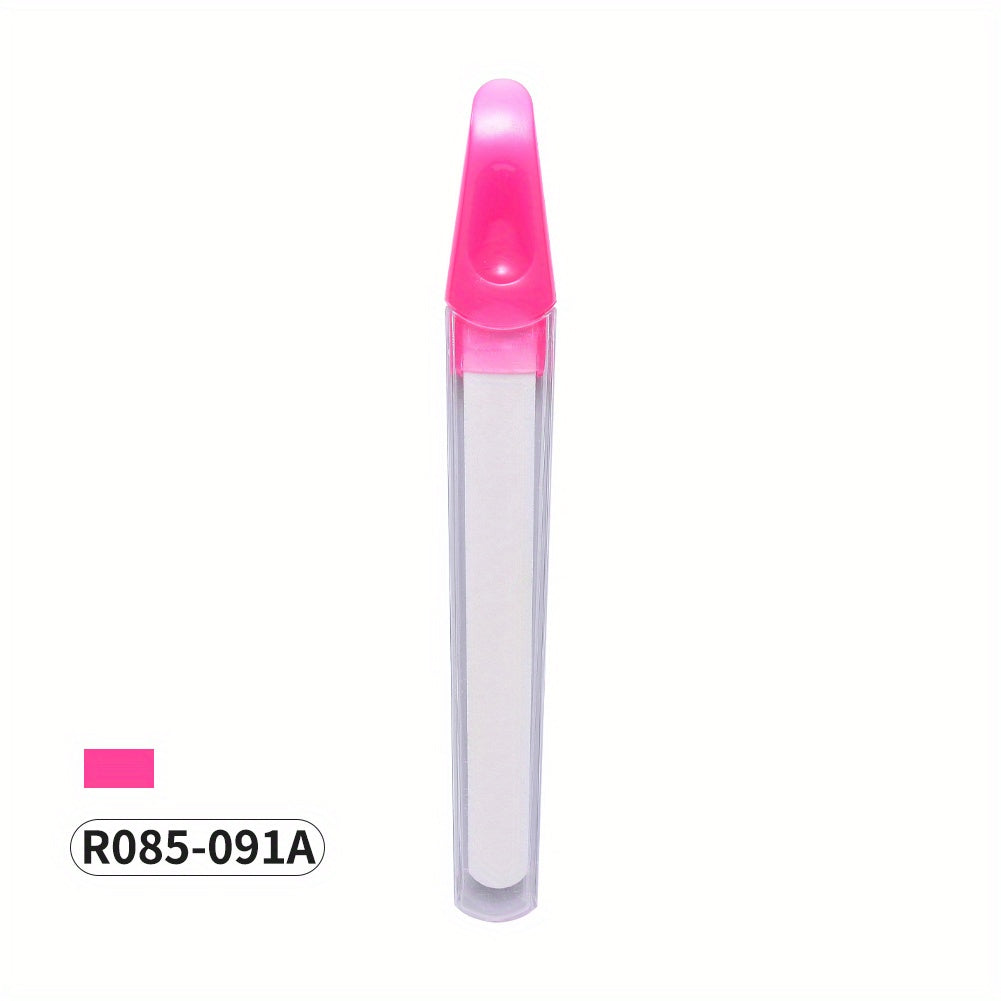 Crystal Glass Nail File Universal Nail Polish Strip Polishing Tool Manicure Set