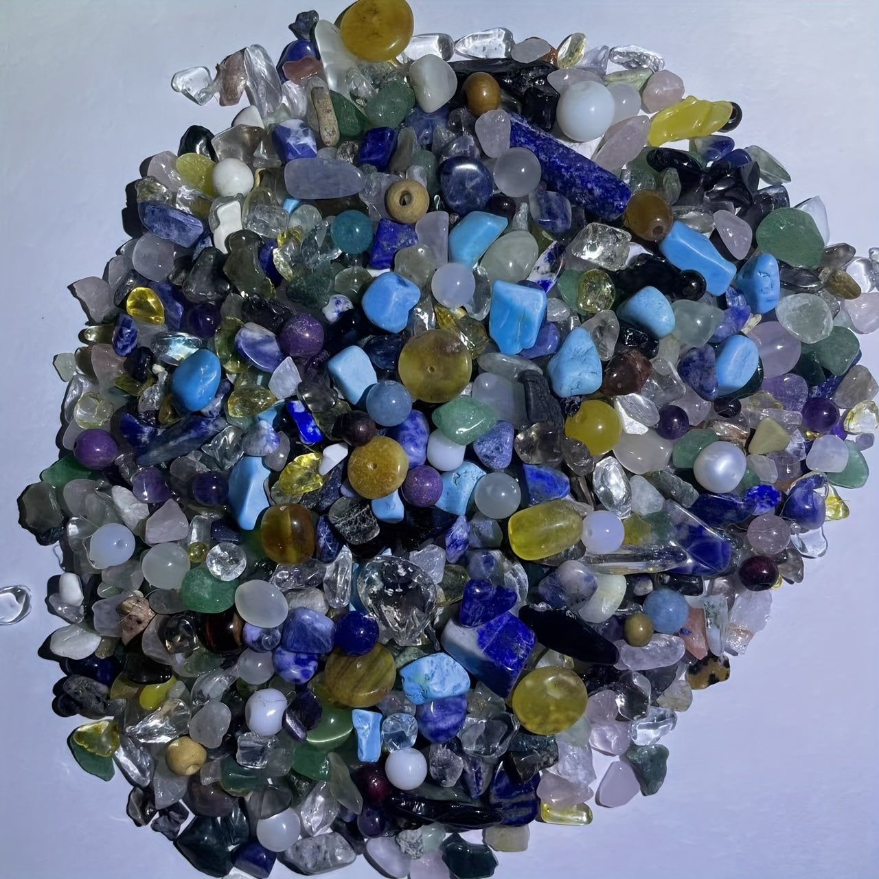 Natural Chip Stone Beads Gemstone DIY Jewelry Making Healing Crystal