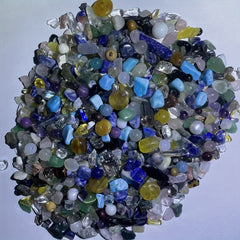 Natural Chip Stone Beads Gemstone DIY Jewelry Making Healing Crystal