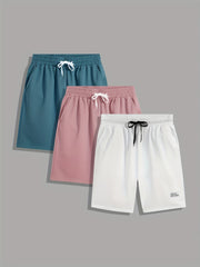 Classic Casual Cotton Drawstring Shorts for Summer