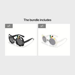 Lion Frame Sun Protection Sunglasses for Teens, Boys and Girls