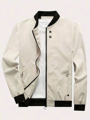 Men's Casual Zip Up Windbreaker Jacket