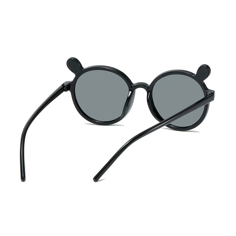 Kids Ear Shaped Sunglasses UV Protection Sunshade Glasses