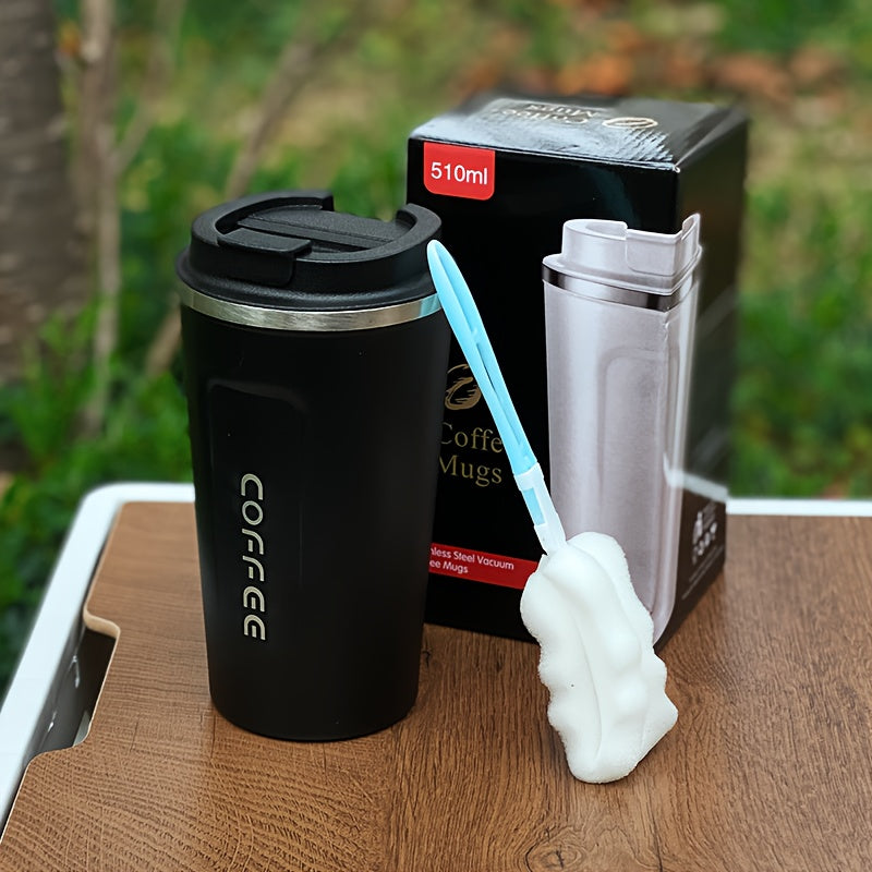 17 Oz Double Walled Stainless Steel Coffee Mug