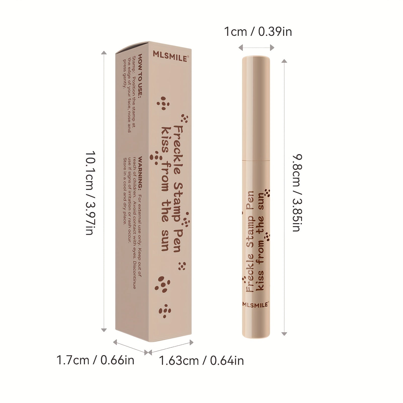 Freckle Stamp Pen Natural Faux Freckles Makeup Waterproof Pen