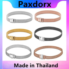 Reflexions Mesh Bracelet Sterling Silver S925