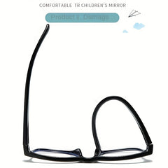 Boy's Silicone Anti Light Glasses Children's Anti UV Eye Protection Glasses