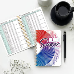 Blood Glucose Monitoring Log A5 Size