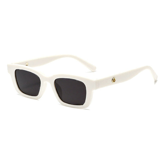 Vintage Rectangular Polarized Sunglasses 90's Style UV400 Protection