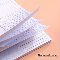 Weekly Plan Memo Book - Magnetic Attraction Design