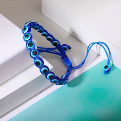 Evil Eye Bracelet Exaggerated Eye Bracelet Personality Handwoven Bracelet
